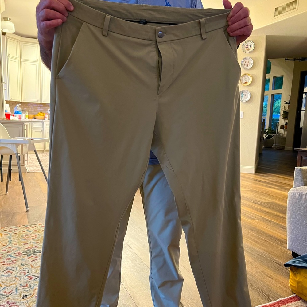 LULULEMON Commission Pants 38x32 Like New!!